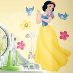 Snow White peel and stick wall decals