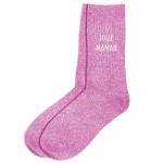 Glitter Socks Jolie Maman  Pink