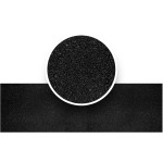 Glitter adhesive roll 45 x 150 cm - black