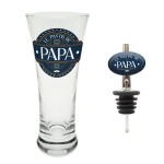 Gift Set Pastis Glass and Matching Pourer Dad's Pastis