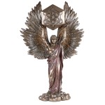 Metatron statuette in cold cast bronze