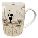 Jane Crowther Bug Art cats mug