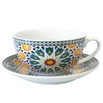 Porcelain Cup and Saucer Set