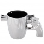 Gun Mug - Silver