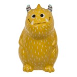 Yellow Monster Piggy Bank