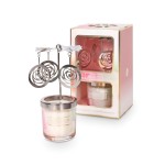 Gift Box Small Candle Heart and Home With Love with Carousel