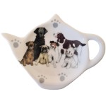 Dogs Together Tea Bag Tidy by Alex Clark