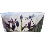 Iris and Dragonfly Glasses Case by Alex Clark