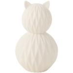 LED Cat Lamp in Porcelain