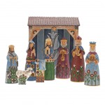 Folklore Nativity Nine Piece Set