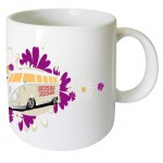 Flower Power Small Mug by Cbkreation