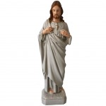 Statuette Jesus Christ Sacred heart - Inside and outside