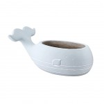 Whale-shaped Plant Pot - Gray