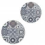 Set of 2 Cement tile coasters