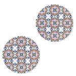 Set of 2 Cement tile coasters