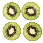 Set of 4 Kiwi Coasters by Cbkreation