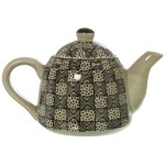 Ceramic Teapot with Steel Infuser