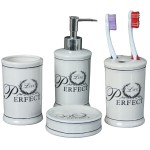 Perfect Life Bathroom Set - 4 Pieces