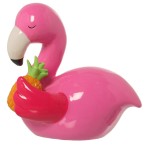 Pink Flamingo Piggy Bank in Ceramic  22 cm