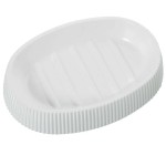 Retro Soap Dish - White