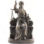 Justitia Thmis Statue 17 cm