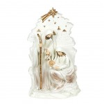 Nativity statuette under the star of the Shepherd 23 cm