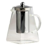 Glass Teapot with Stainless Steel Infuser