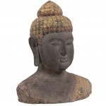 Antique Buddha Bust Statue 45 cm