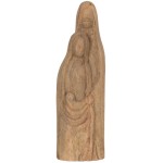 Nativity statuette in mango wood