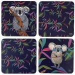 Koala Michelle Allen Designs Box of 4 coasters