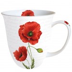 Poppy - Fine Bone China Mug