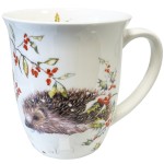 Hedgehog In Winter - Fine Bone China Mug