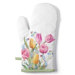 Tulips Bouquet Oven Mitt