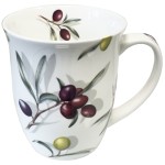 Fine Porcelain Cup - Delicious olives