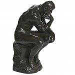 The Thinker Statue of Deep Contemplation by Rodin 37 cm