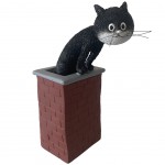 Cats by Dubout Figurine - ROOF TOP FUN