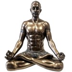 Yogi Statue in Lotus Position