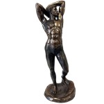 Resin Statue Tattooed Man 29 cm