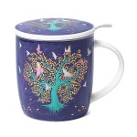 Lovebirds Tea Mug with Infuser