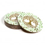 Tree of Life Set of 6 coasters