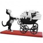 Cats by Dubout Figurine - THE PRAM