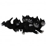 Cats by Dubout Figurine - PLAYTIME