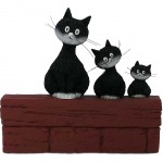 Cats by Dubout Figurine - THREESOME